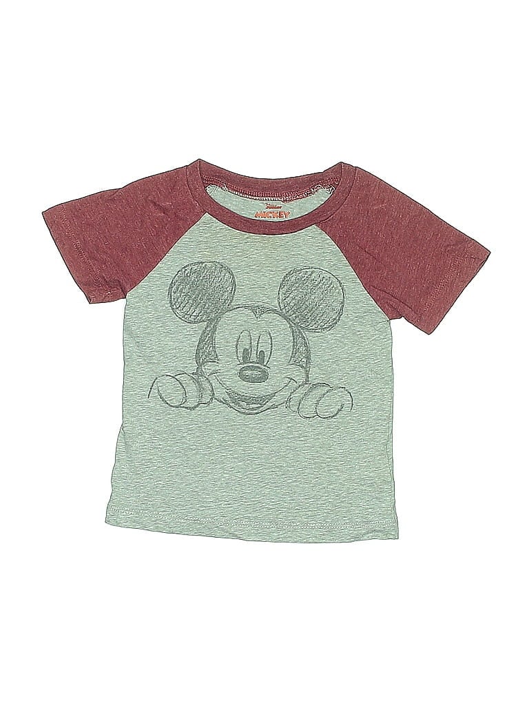 Click to view more detailed imagery on our partner's website Pre-owned Disney Kids' Short Sleeve T-shirt In Gray