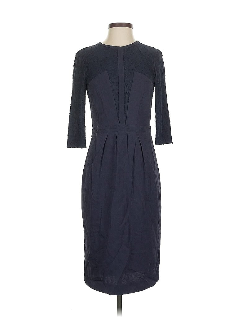 Pre-owned Boss By Hugo Boss Casual Dress In Blue