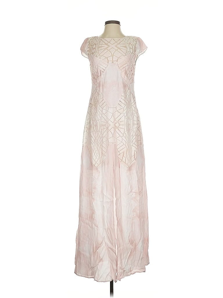 Pre-owned Liberty Garden Cocktail Dress In White