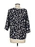 Emery Rose 100% Polyester Blue 3/4 Sleeve Blouse Size M - photo 2