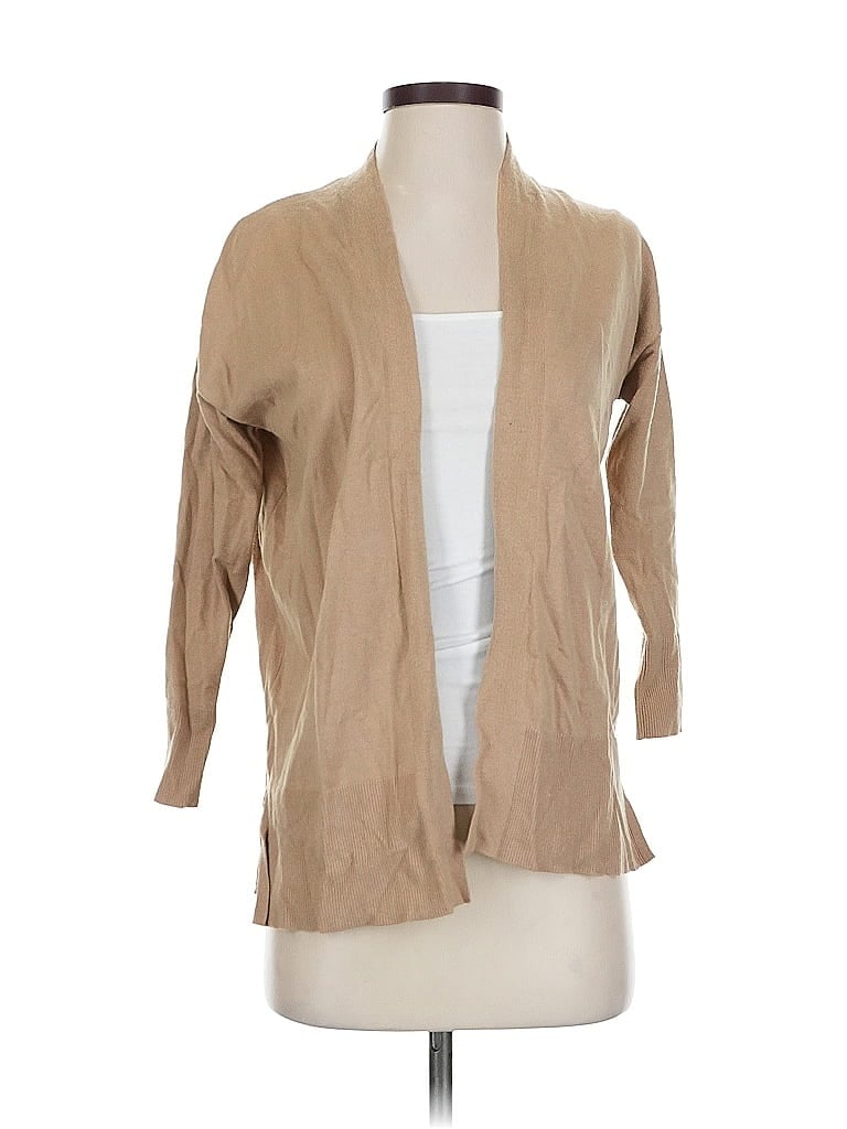 Pre-owned Zara Cardigan Sweater In Brown