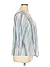 Ruby Rd. Silver 3/4 Sleeve Blouse Size XL - photo 4