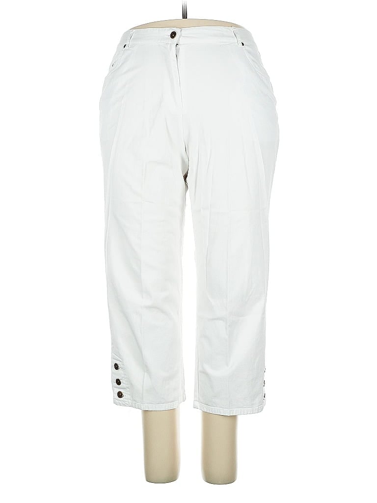 Pre-owned Ruby Rd. Jeggings In White