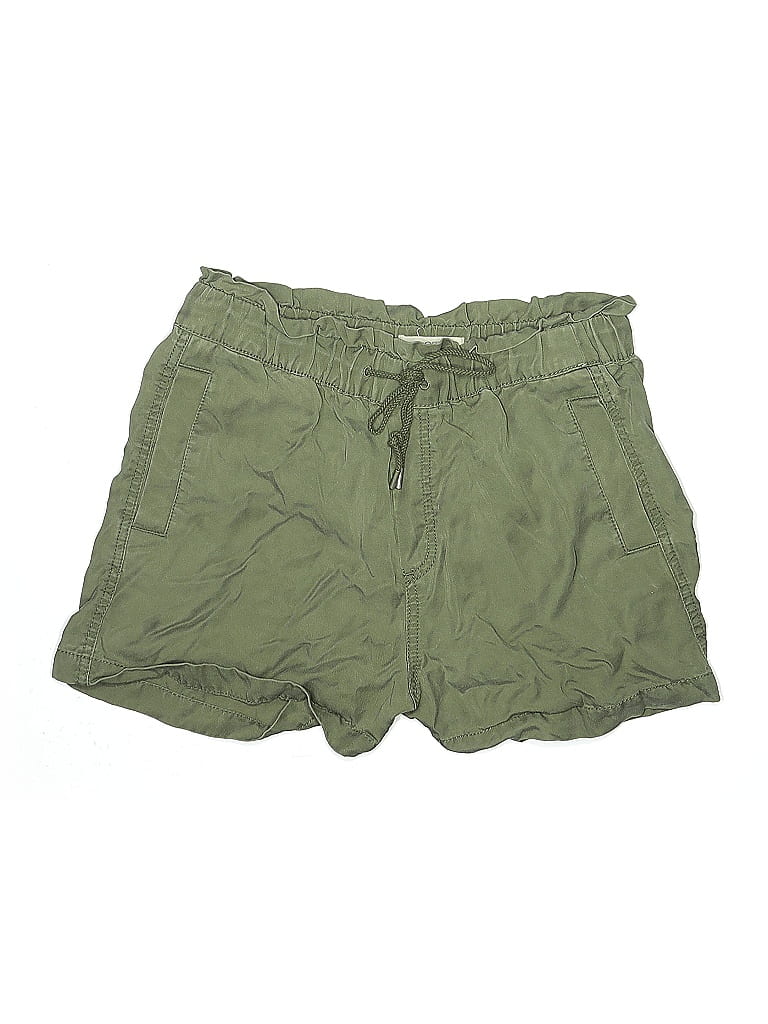 Pre-owned Ann Taylor Loft Khaki Shorts In Green