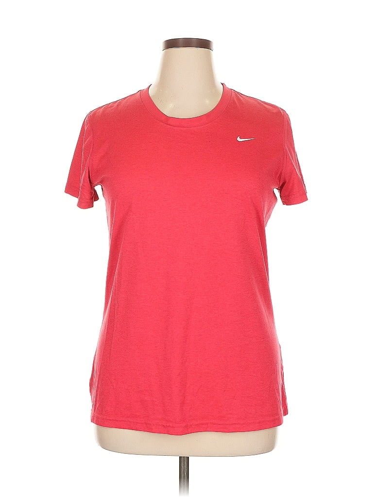 Pre-owned Nike Active T-shirt In Red