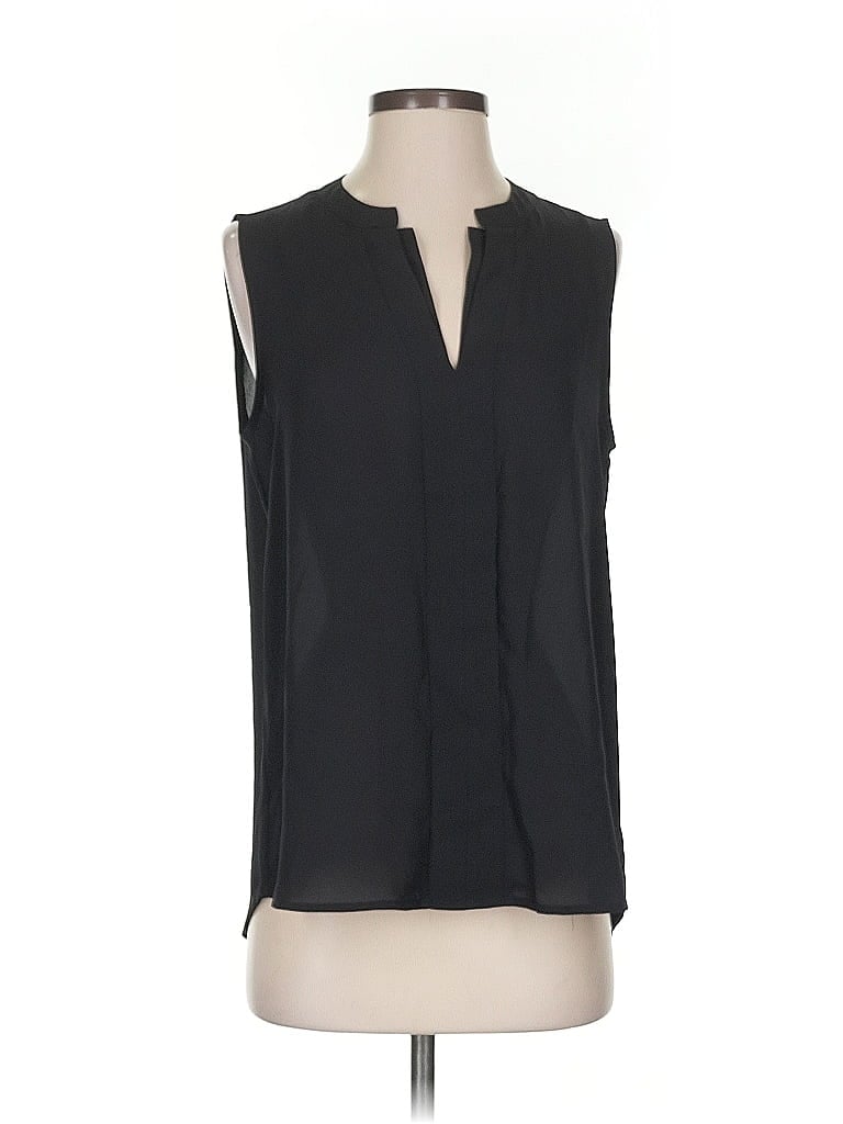 Pre-owned Pleione Sleeveless Blouse In Black
