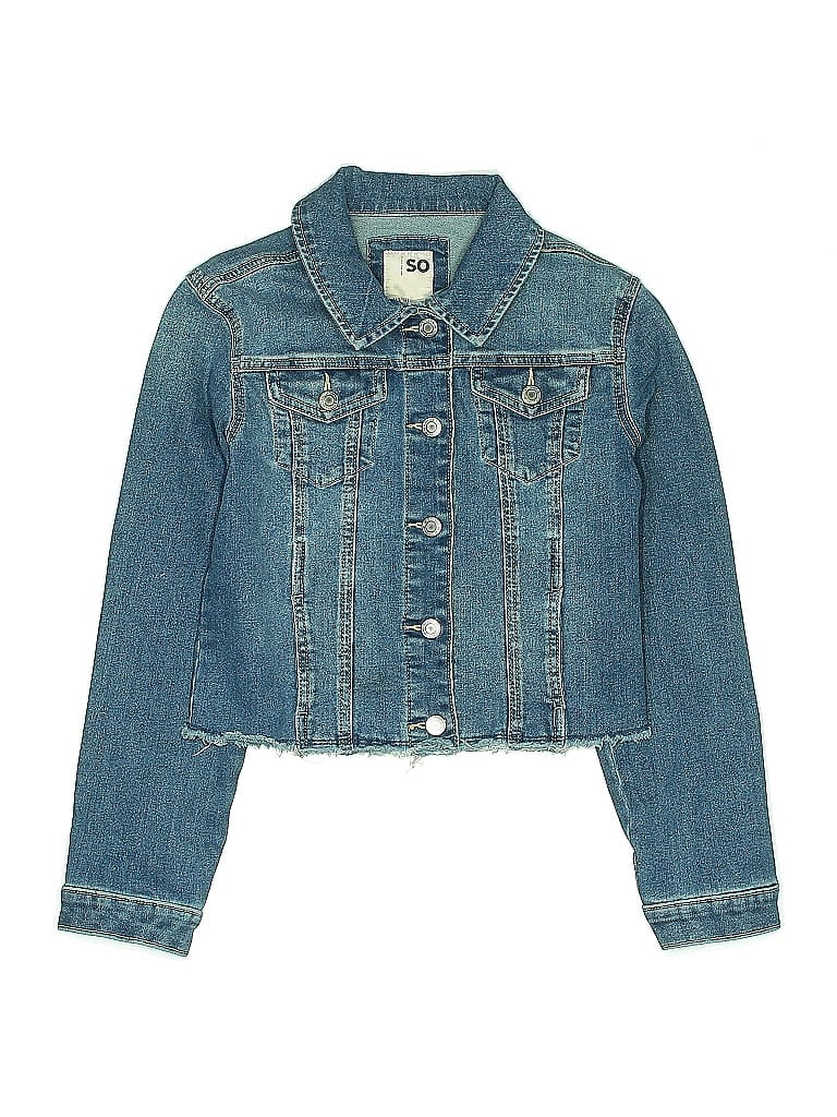 Pre-owned Sonoma Goods For Life Kids' Denim Jacket In Blue