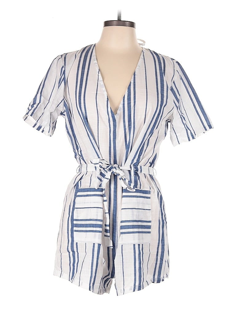 Pre-owned Assorted Brands Romper In Blue