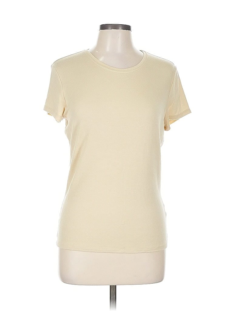 Pre-owned Apt. 9 Short Sleeve T-shirt In White