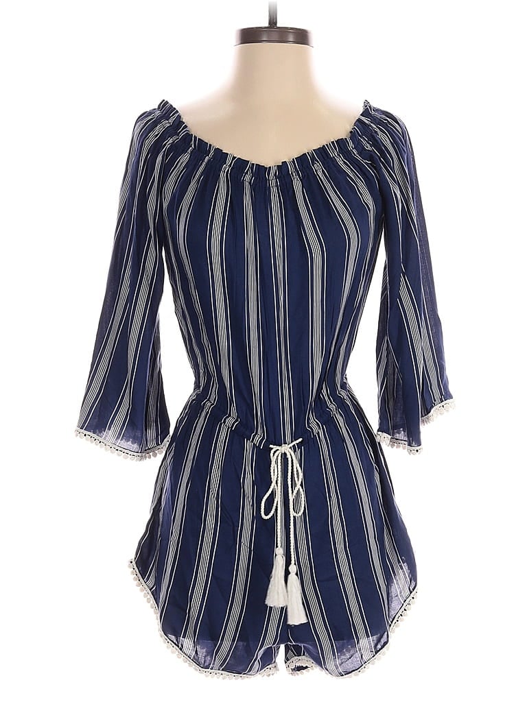 Pre-owned Assorted Brands Romper In Blue