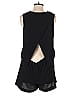 Club Monaco 100% Polyester Solid Black Romper Size 6 - photo 2