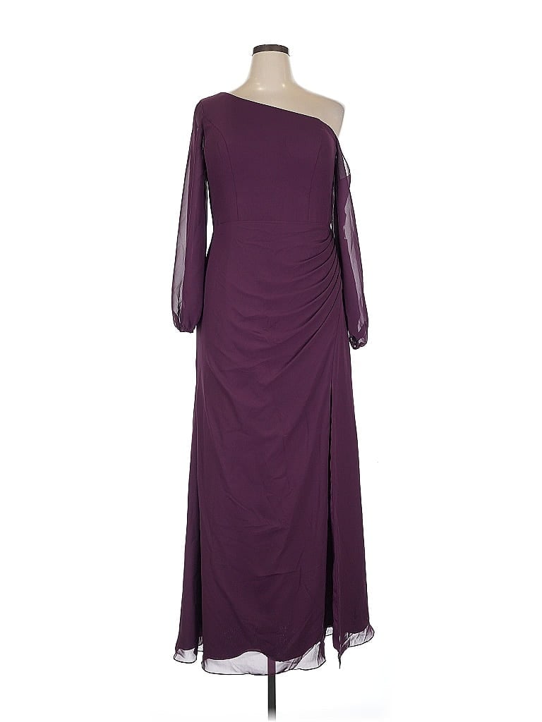 Pre-owned Jj's House Cocktail Dress In Purple