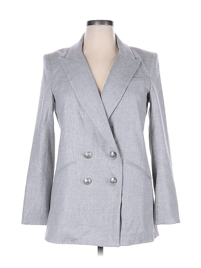 Pre-owned Veronica Beard Blazer Jacket In Gray
