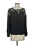 Express 100% Polyester Black Long Sleeve Blouse Size XS - photo 1