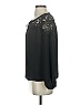 Express 100% Polyester Black Long Sleeve Blouse Size XS - photo 5