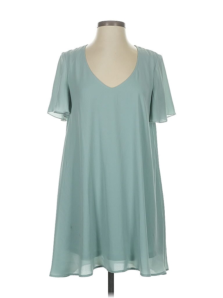 Click to view more detailed imagery on our partner's website Pre-owned Show Me Your Mumu Casual Dress In Blue