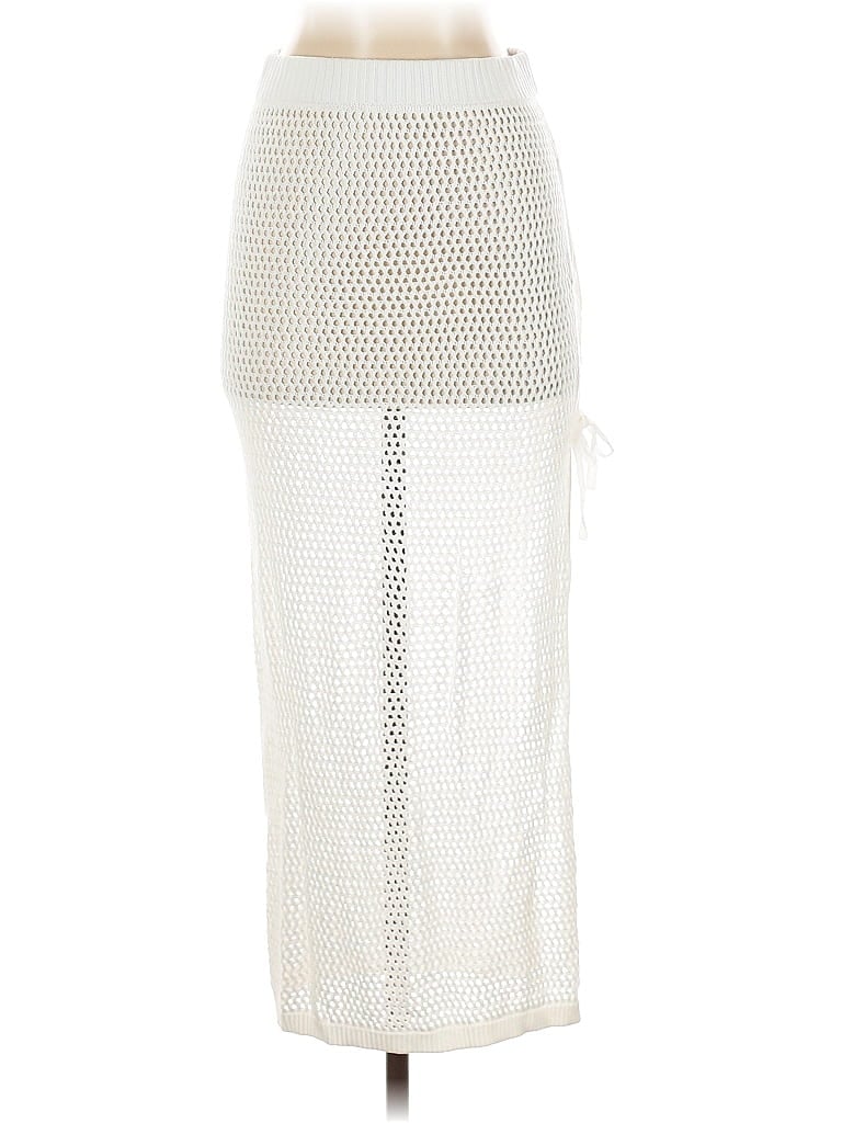 Pre-owned Unbranded Swimsuit Cover Up In White