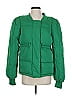 PrettyLittleThing 100% Polyester Green Snow Jacket Size S - photo 1