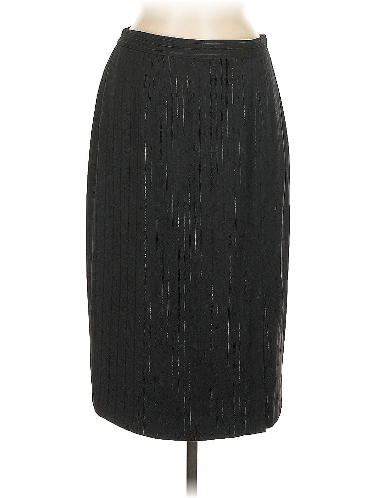 Pre-owned Sag Harbor Formal Skirt In Black