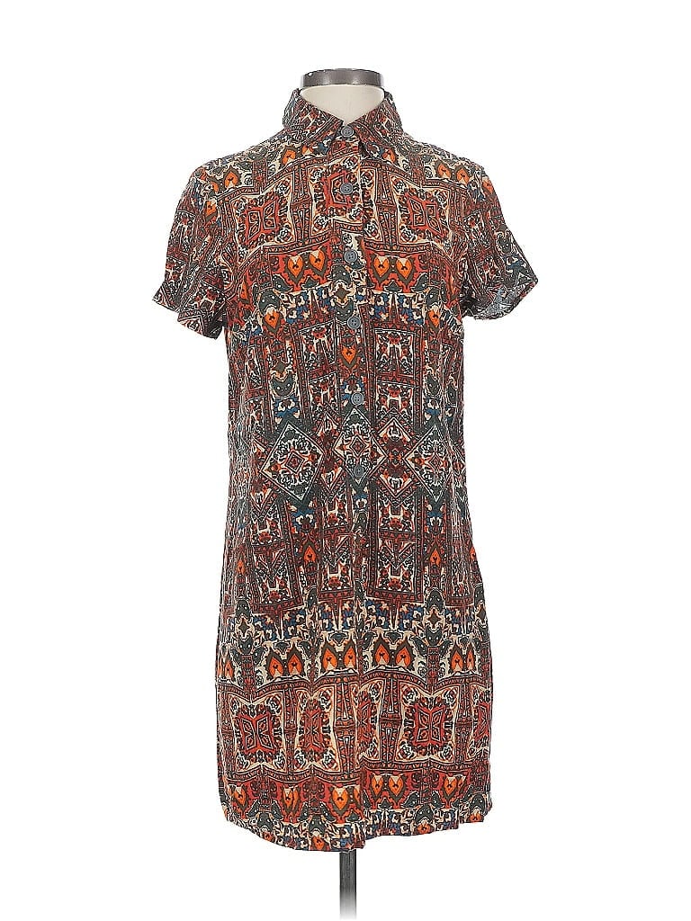 Pre-owned Urban Outfitters Casual Dress In Brown