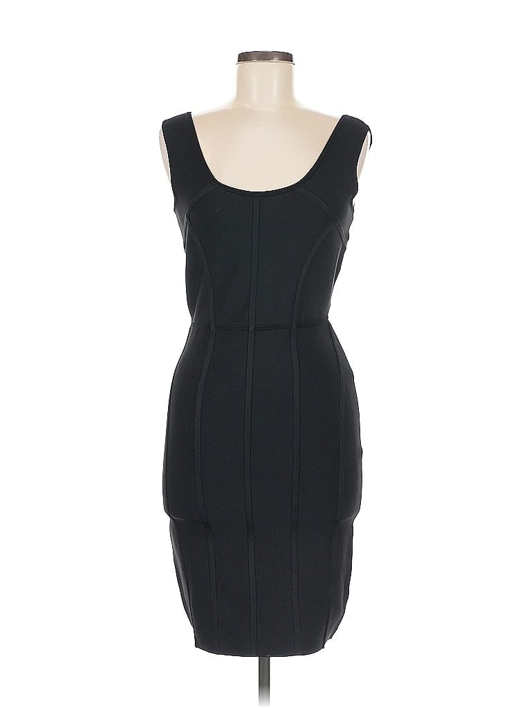 Pre-owned Bcbgmaxazria Cocktail Dress In Black