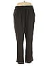 Rhonda Shear Solid Black Casual Pants Size 1X - photo 1