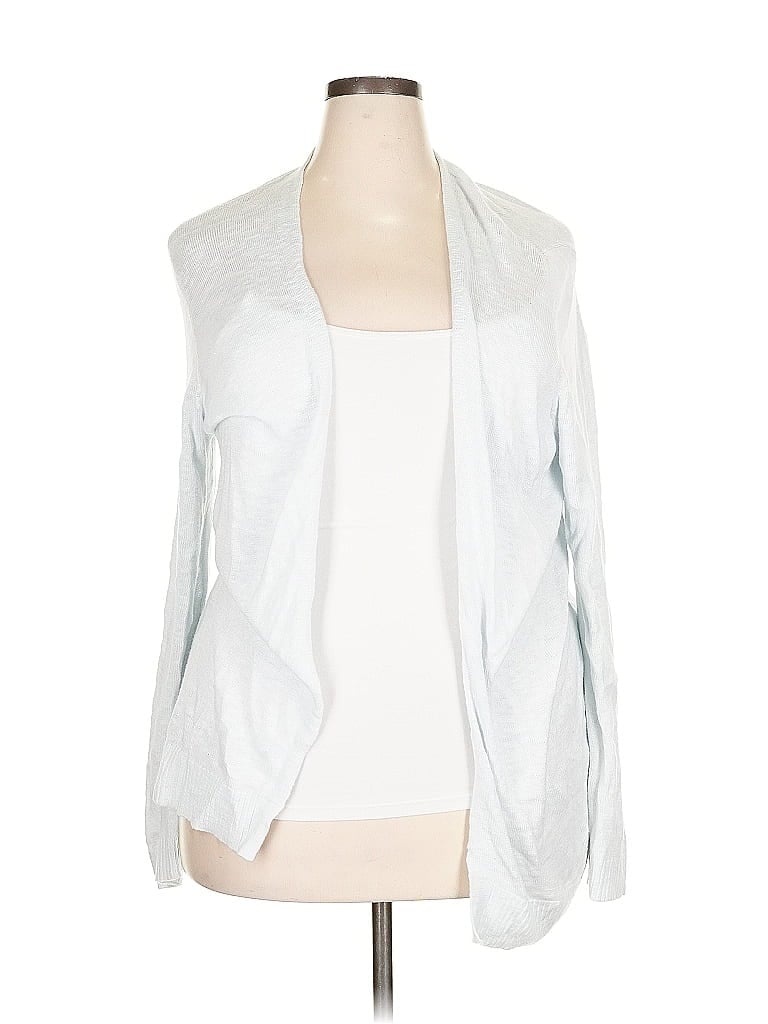 Pre-owned Gap Outlet Cardigan Sweater In Silver