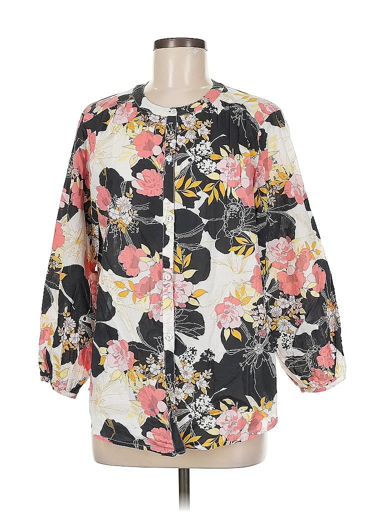 Pre-owned Lucky Brand Kimono In Pink