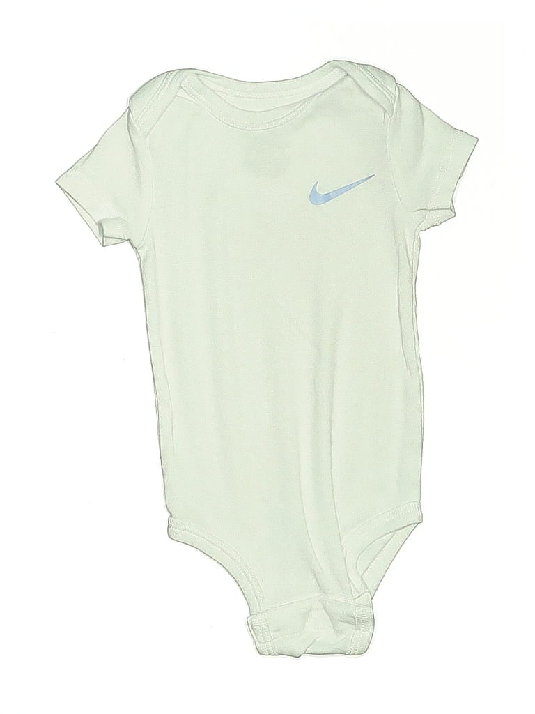 Click to view more detailed imagery on our partner's website Pre-owned Nike Babies' Short Sleeve Onesie In Green