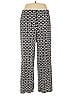AB Studio Chevron-herringbone Black Casual Pants Size XL - photo 1