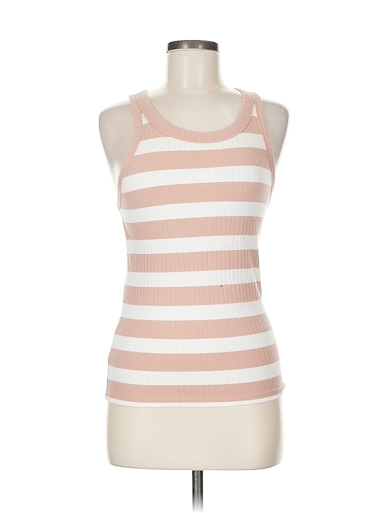 Click to view more detailed imagery on our partner's website Pre-owned American Eagle Outfitters Tank Top Pink Halter Neckline Tops