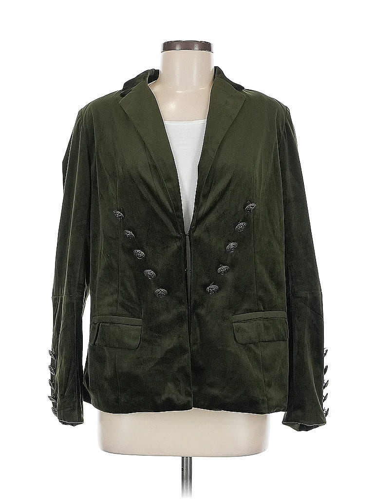 Click to view more detailed imagery on our partner's website Pre-owned Joh Blazer Jacket In Green