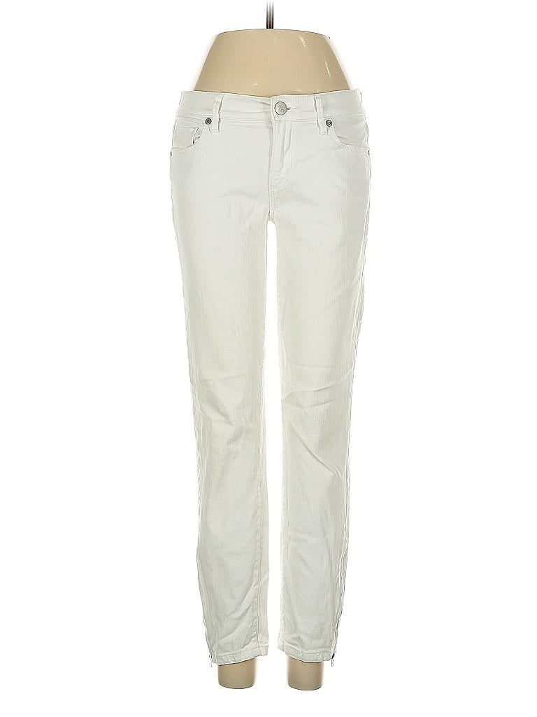 Pre-owned Ann Taylor Loft Jeans In White