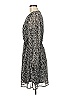 Gilli 100% Polyester Print Gray Casual Dress Size M - photo 5