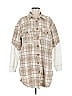 LBLC The Label 100% Polyester Ivory Coat Size M - photo 1