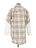 LBLC The Label 100% Polyester Ivory Coat Size M - photo 2