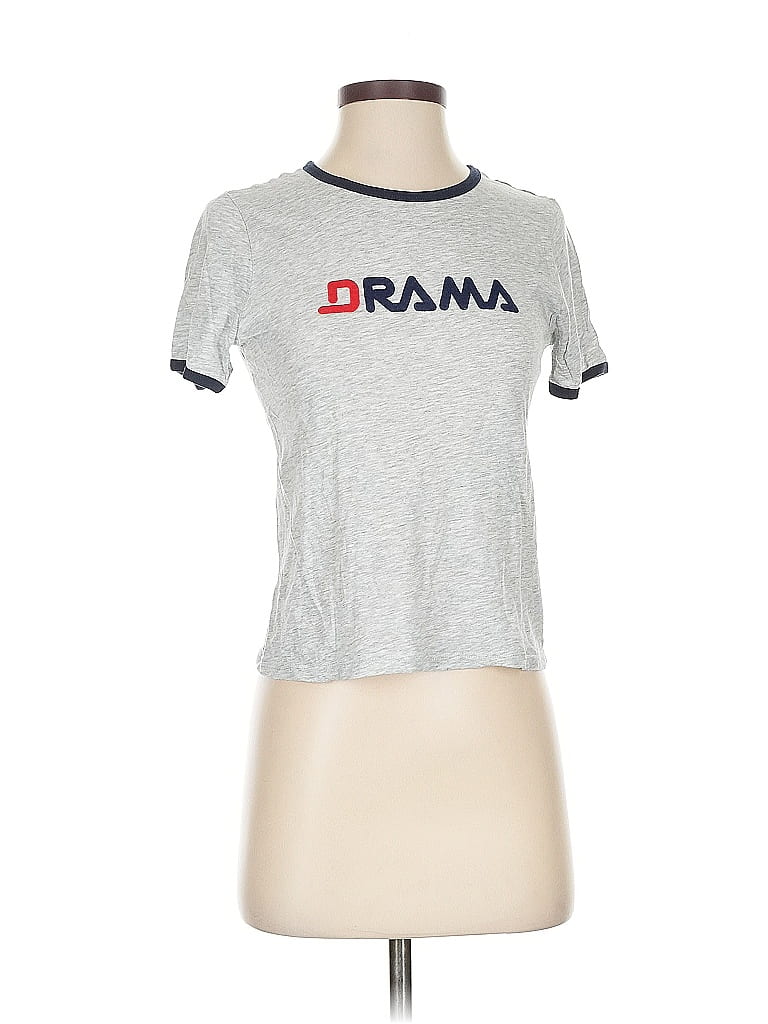 Pre-owned Garage Short Sleeve T-shirt In Gray