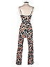 Leith Graphic Orange Jumpsuit Size XXS - photo 2