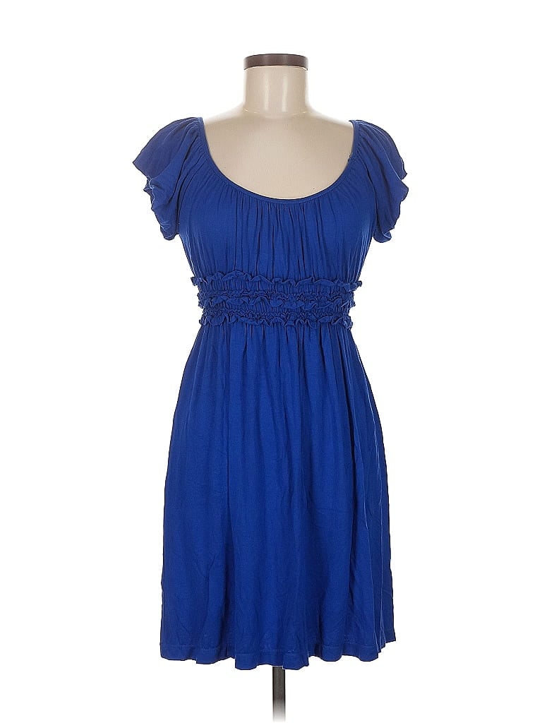 Pre-owned Max Studio Casual Dress In Blue