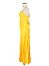 Shein 100% Polyester Yellow Cocktail Dress Size M - photo 5