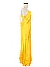 Shein 100% Polyester Yellow Cocktail Dress Size M - photo 4