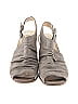Paul Green Gray Tan Heels Size UK 7 / US 9 - photo 2