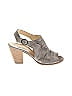 Paul Green Gray Tan Heels Size UK 7 / US 9 - photo 1
