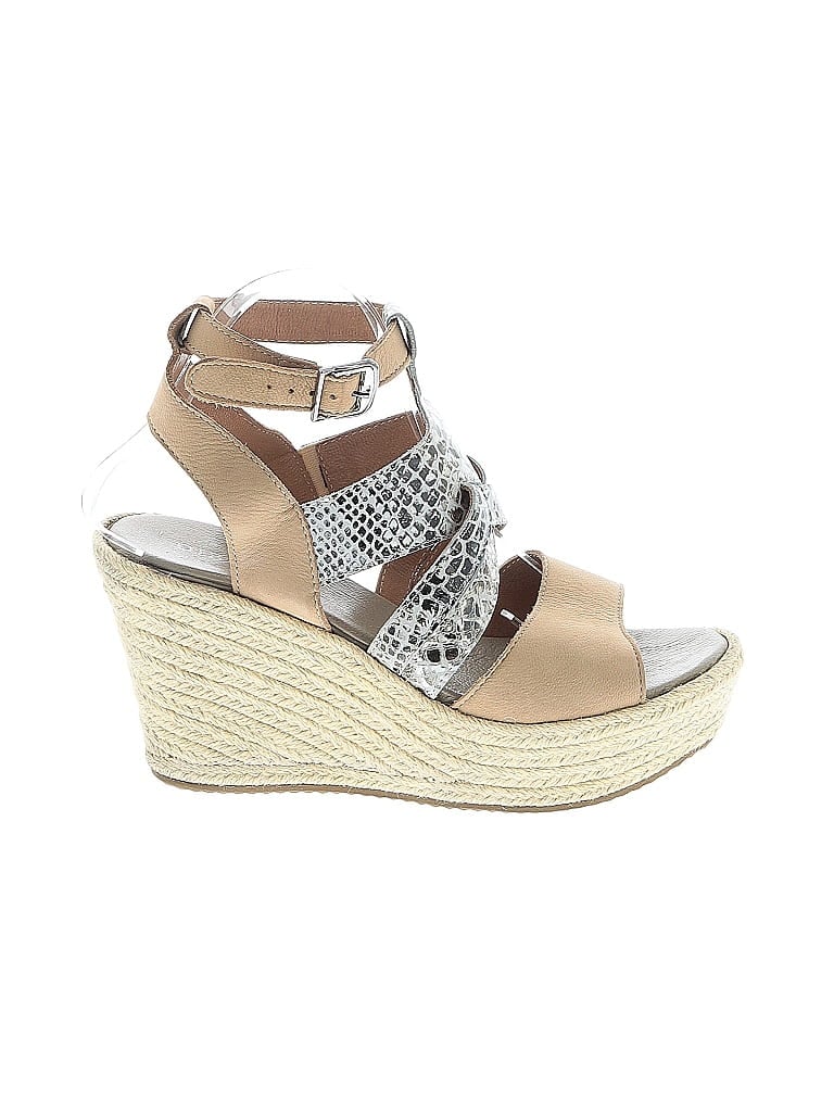 Pre-owned Diba True Wedges In Brown