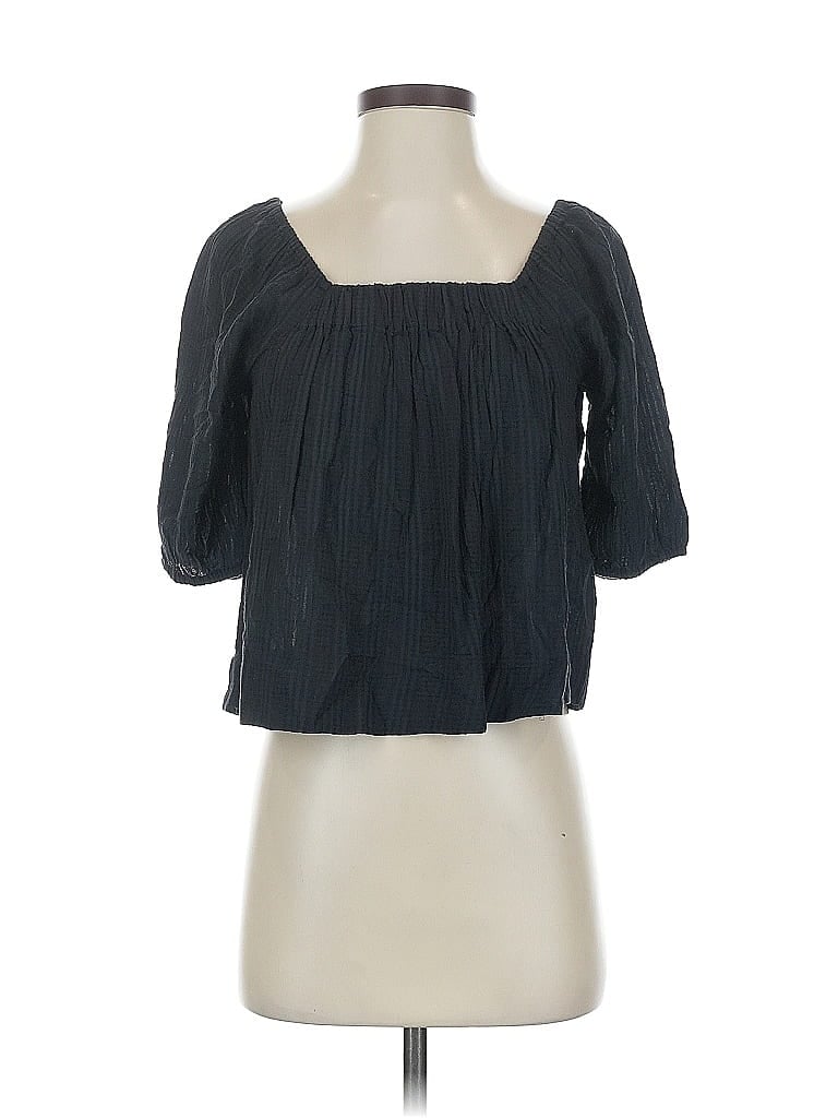 Pre-owned Able 3/4 Sleeve T-shirt In Gray