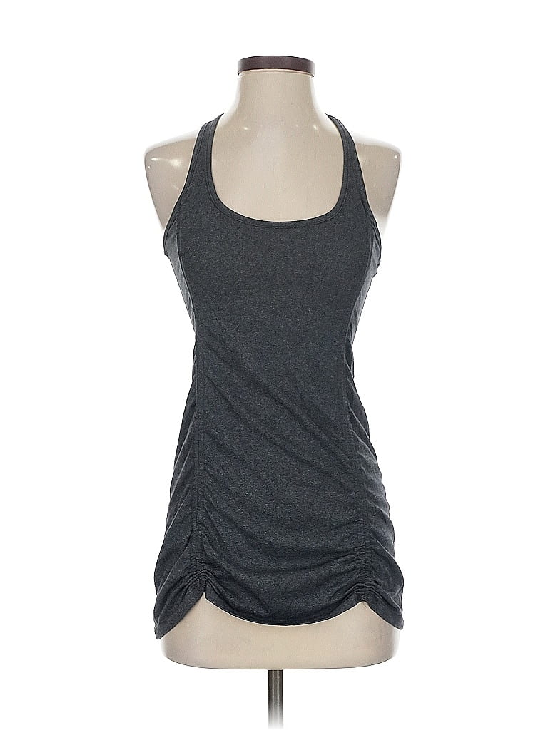 BEYOND YOGA Pre-owned Tank Top Gray Halter Neckline Tops