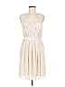 H&M 100% Polyester Ivory Cocktail Dress Size M - photo 1