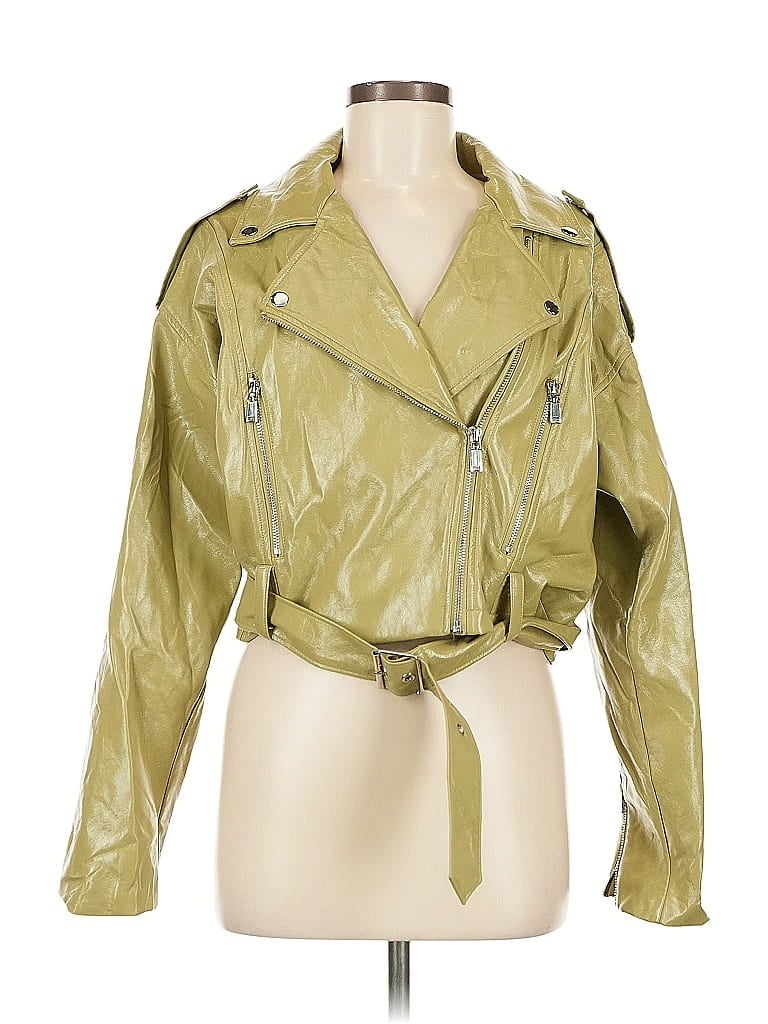 Pre-owned Danielle Bernstein Jacket In Green