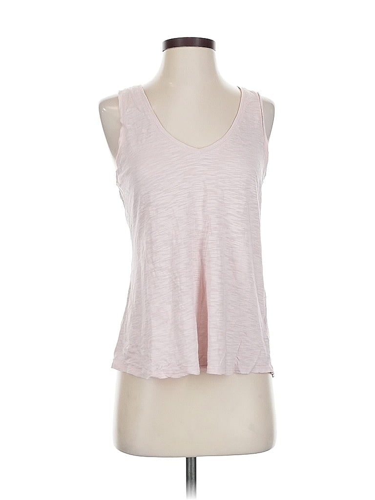 Pre-owned Express One Eleven Sleeveless Top Pink Scoop Neck Tops