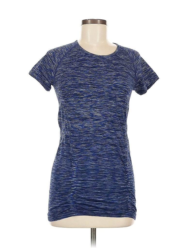 Pre-owned Athleta Active T-shirt In Blue